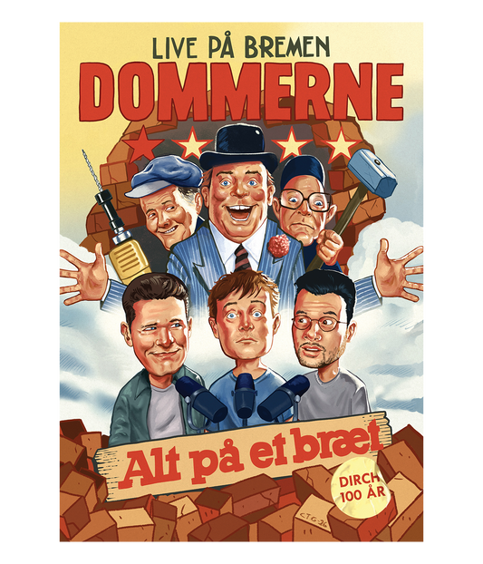 Dommerne Dirch, Plakat 70x100cm