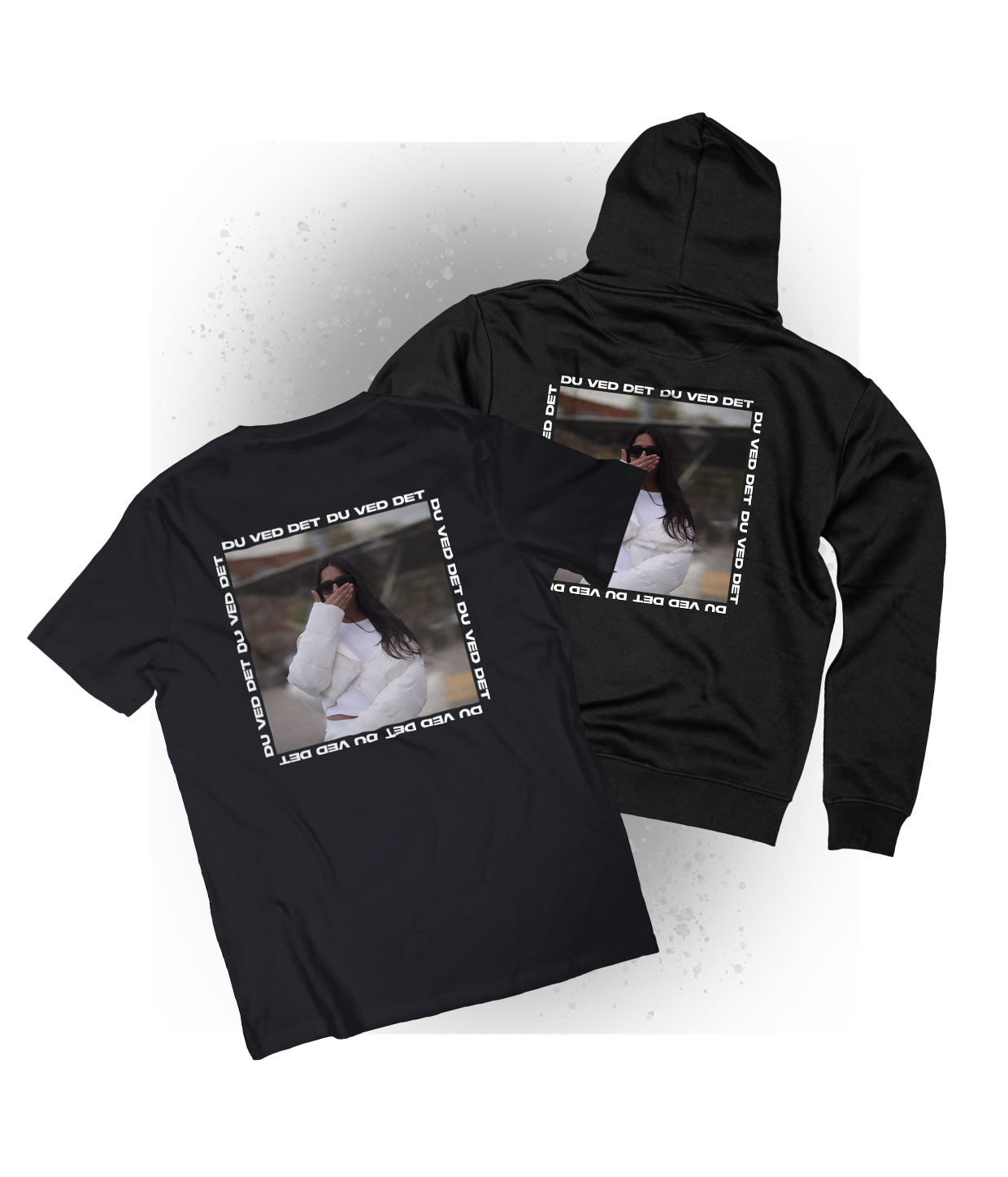 Malika, Du Ved Det, T-Shirt Og Hoodie Bundle