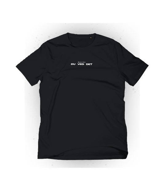 Malika, Du Ved Det, Sort T-Shirt