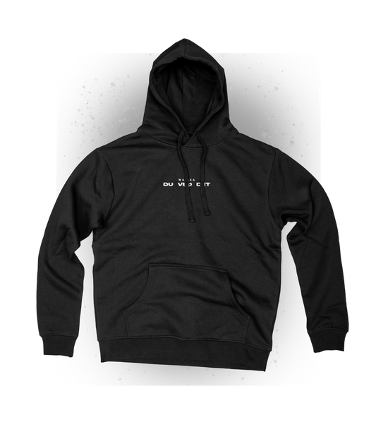 Malika, Du ved det, Sort Hoodie