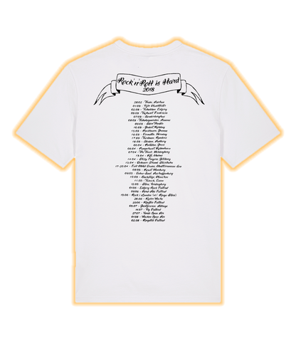 Dying Is Easy Black, White T-shirt