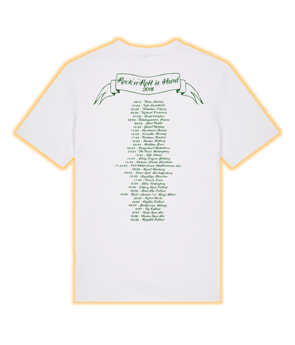 Dying Is Easy Green, White T-shirt