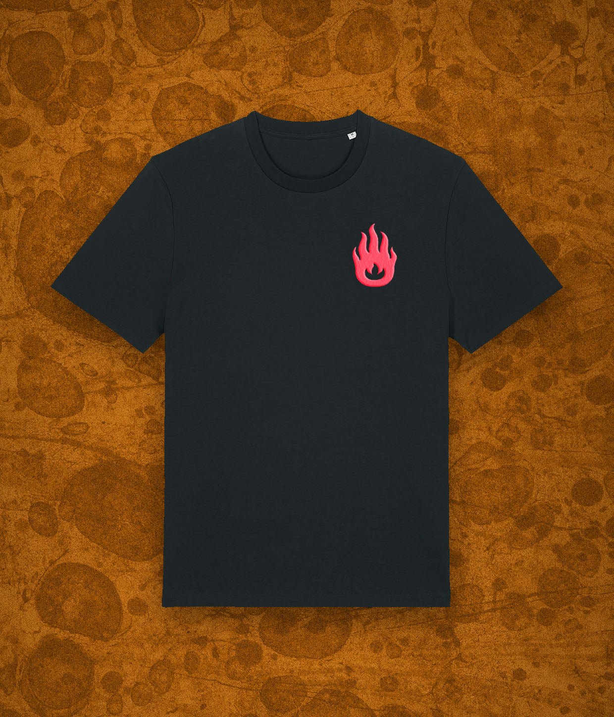 Forbrændingen, Sort Patch Logo T-shirt