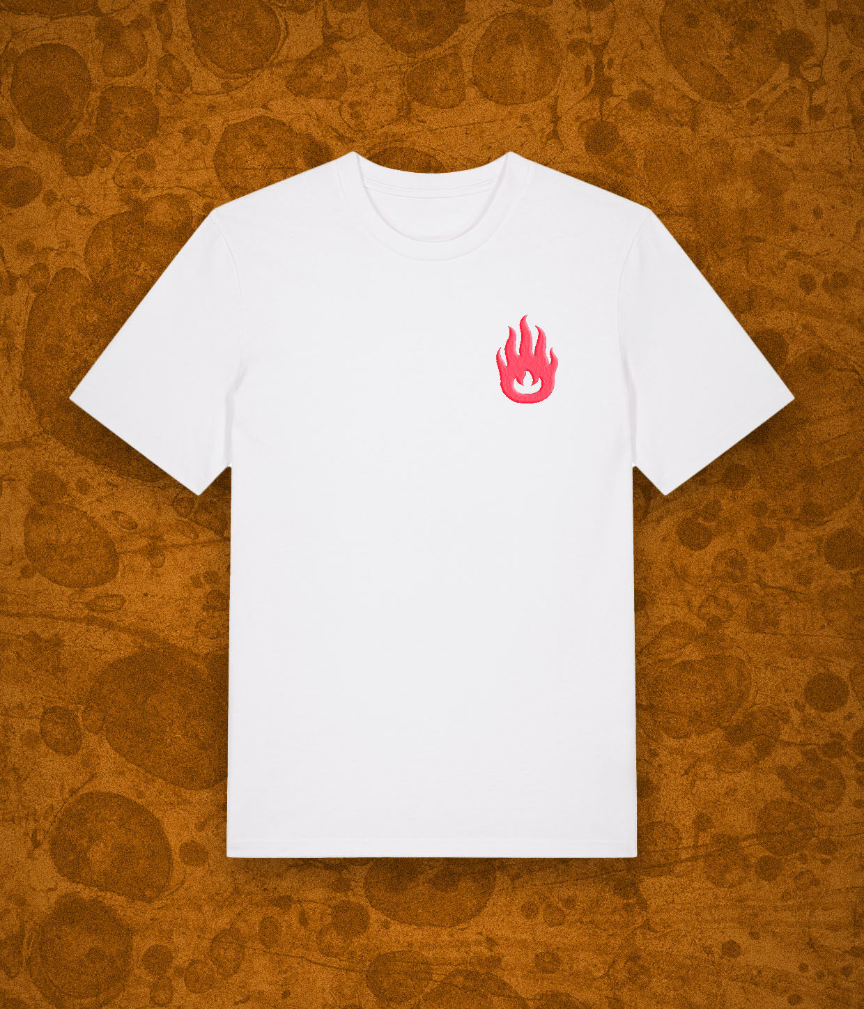 Forbrændingen, Hvid Patch Logo T-shirt