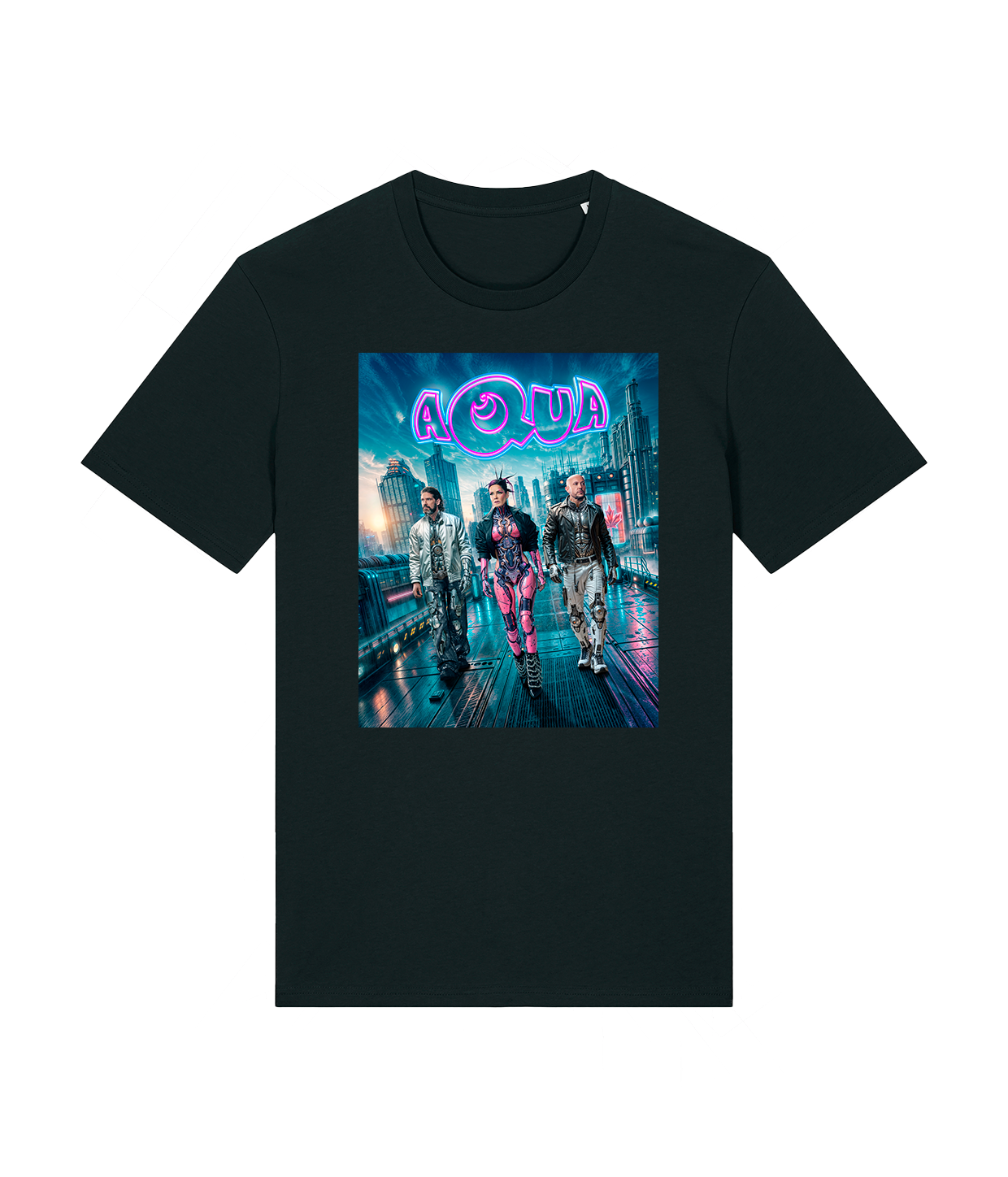 Futuristic, Black Tee