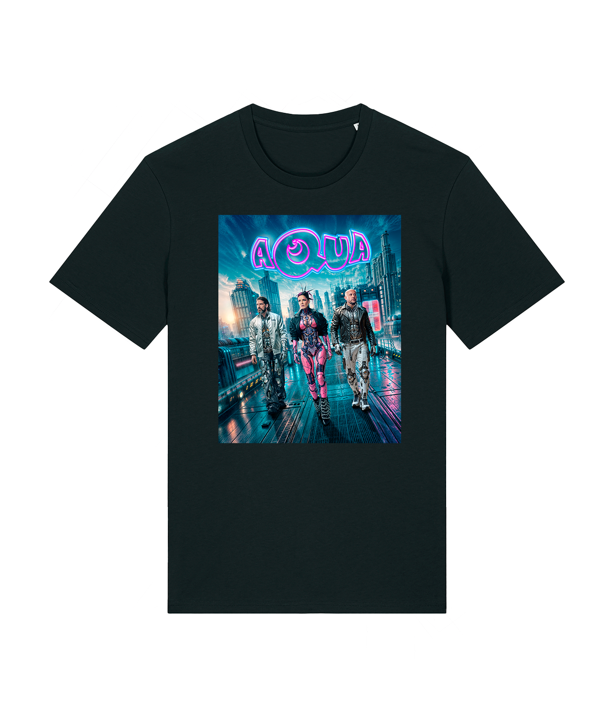 Futuristic, Black Tee