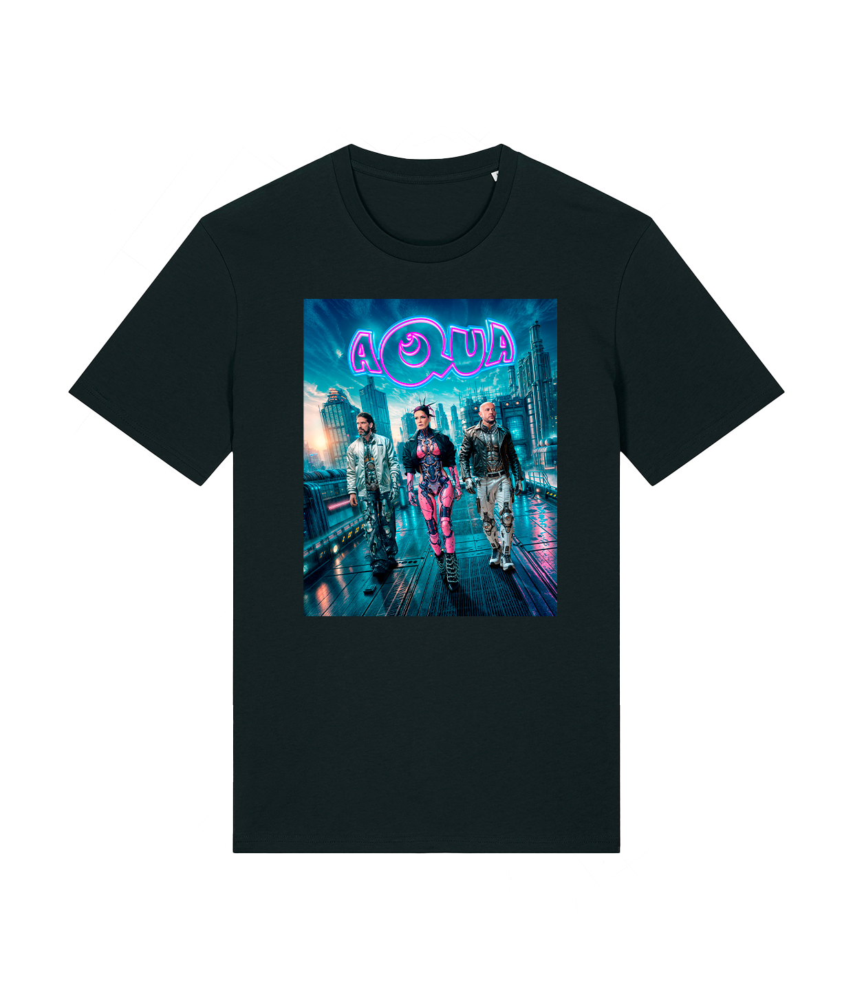 Futuristic, Black Tee