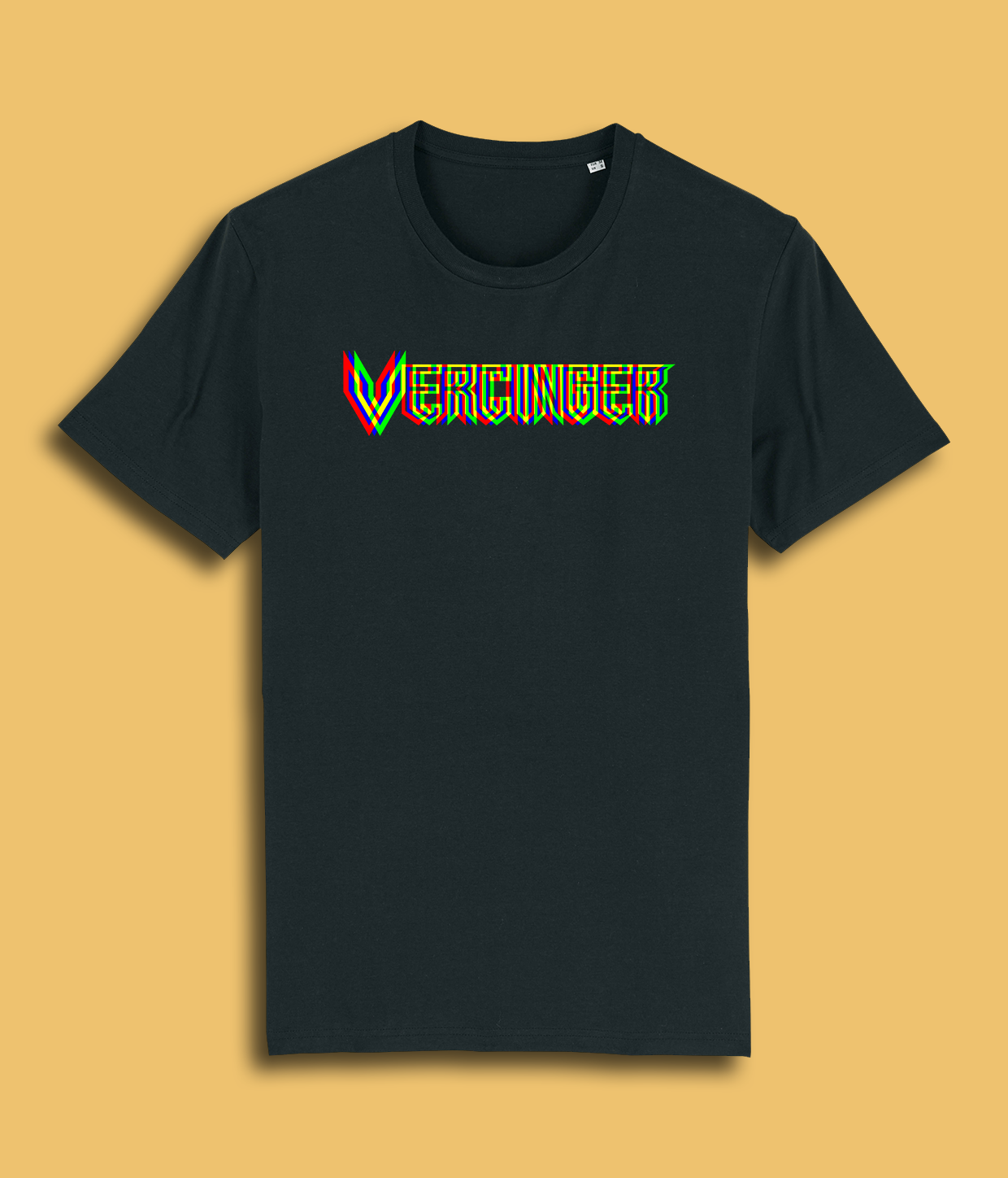 Glitched, Sort T-shirt