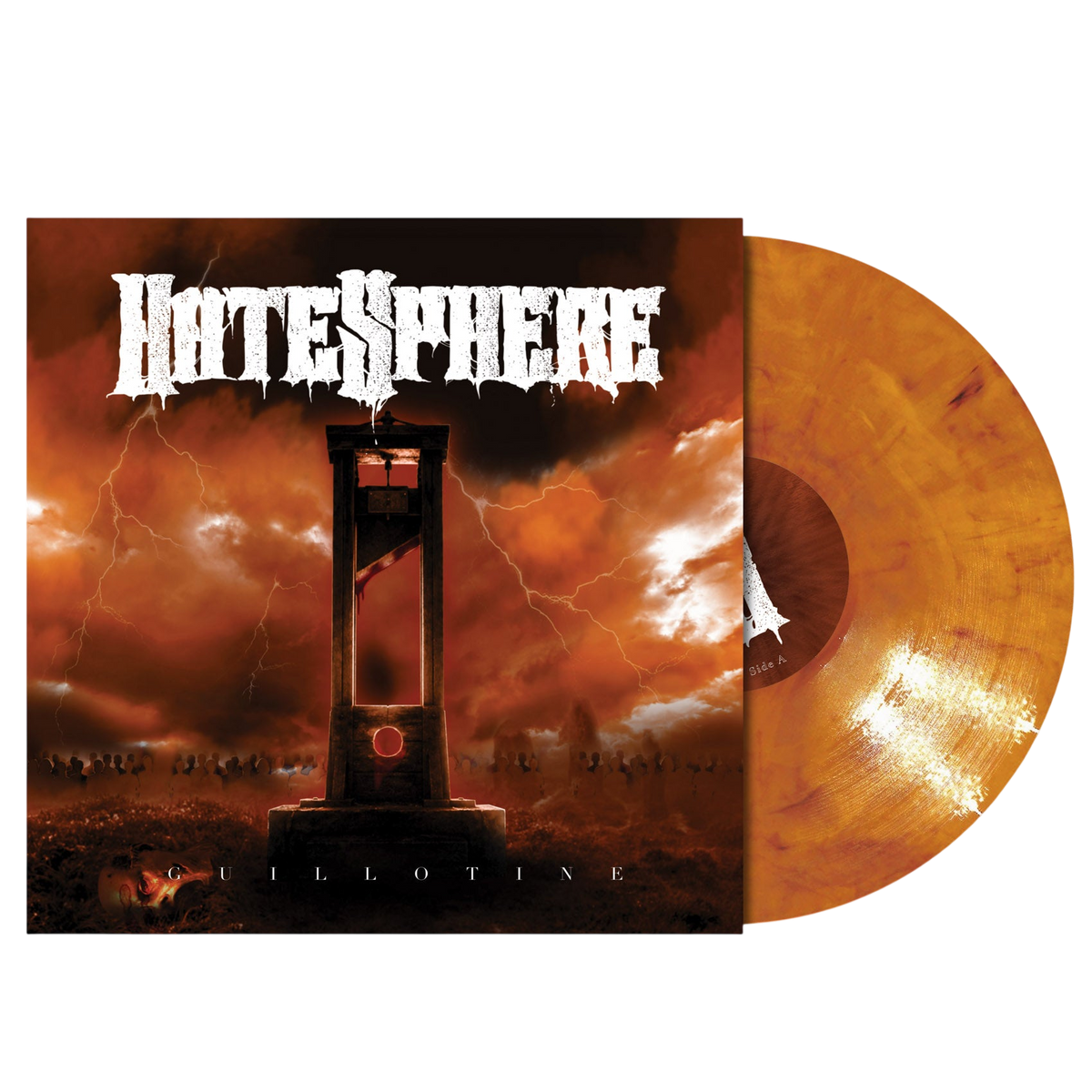 Guillotine, Orange Vinyl, LP [signed]