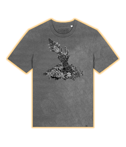 Guitar Hand, Vintage Grey T-shirt