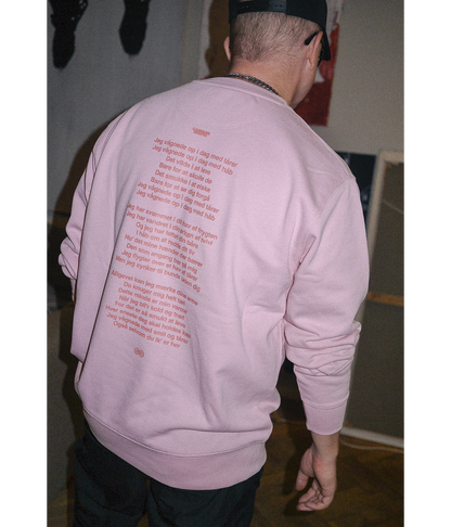 Håb, Pink Unisex Sweatshirt [Carpark North x Kræftens Bekæmpelse]