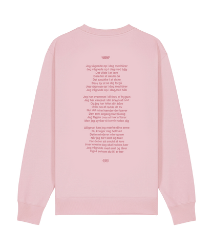 Håb, Pink Unisex Sweatshirt [Carpark North x Kræftens Bekæmpelse]