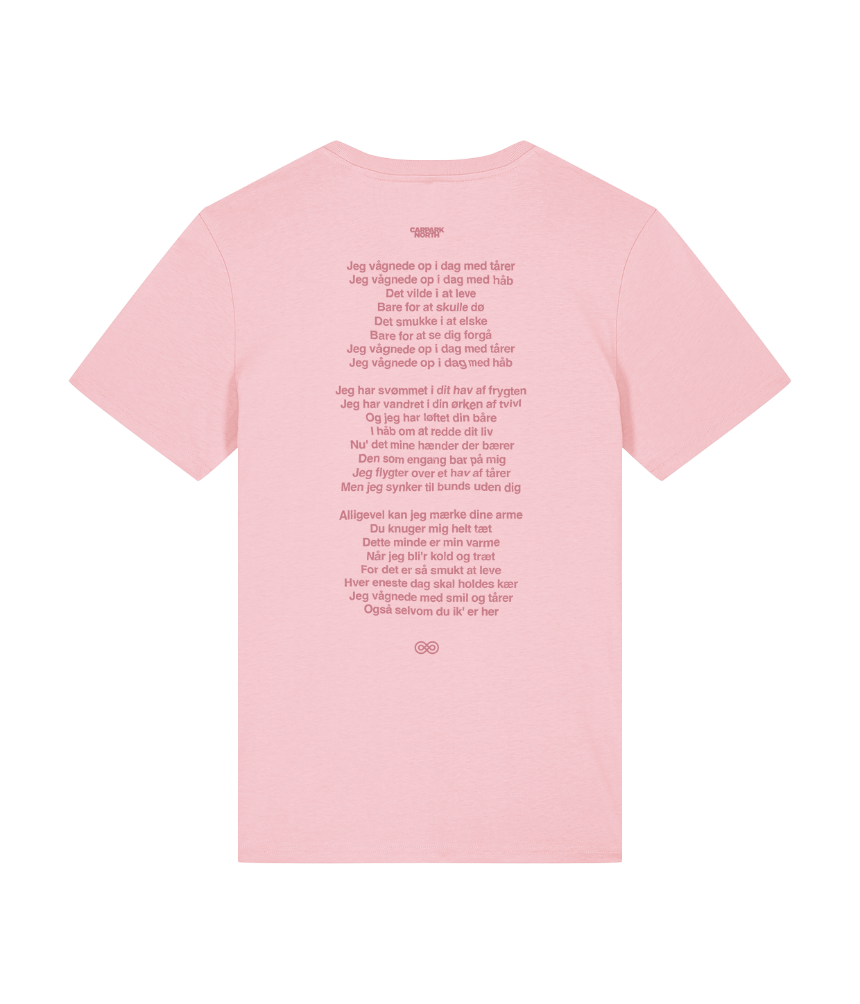 Håb, Pink Unisex T-shirt [Carpark North x Kræftens Bekæmpelse]
