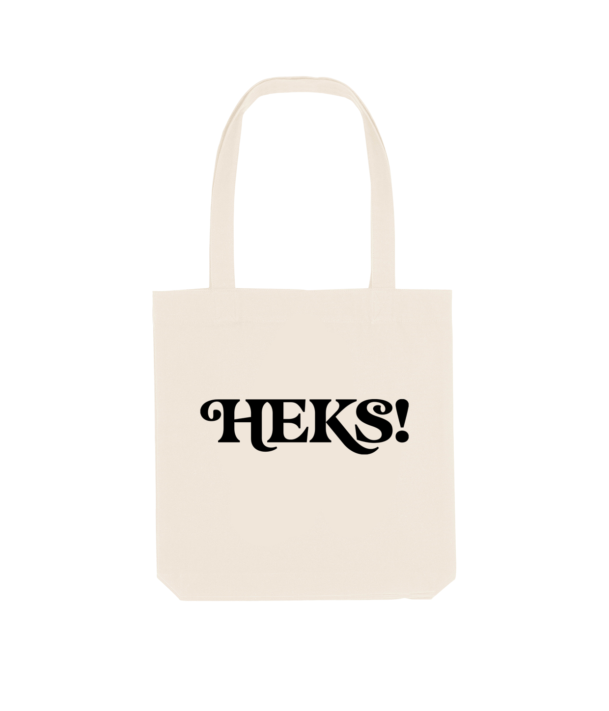 HEKS, Natural Raw Tote Bag
