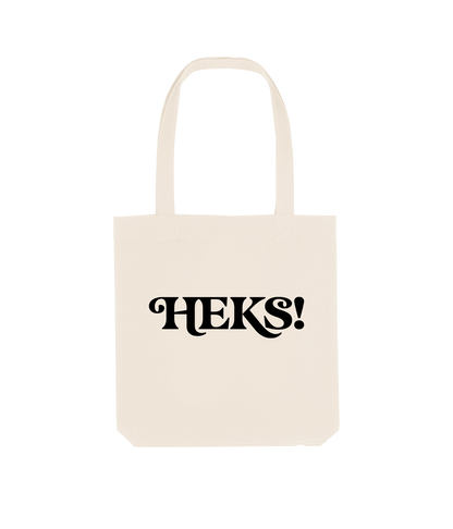 HEKS, Natural Raw Tote Bag