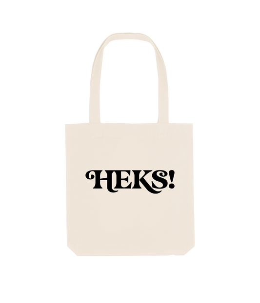 HEKS, Natural Raw Tote Bag