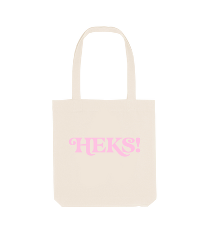 HEKS, Natural Raw Tote Bag