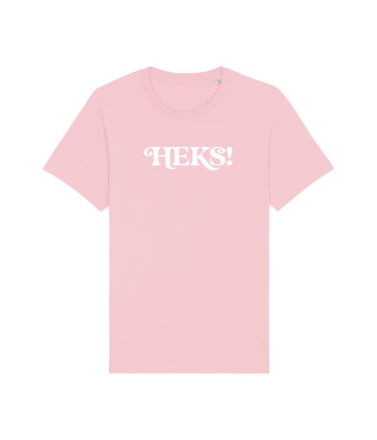 HEKS!, Cotton Pink, UNISEX T-SHIRT