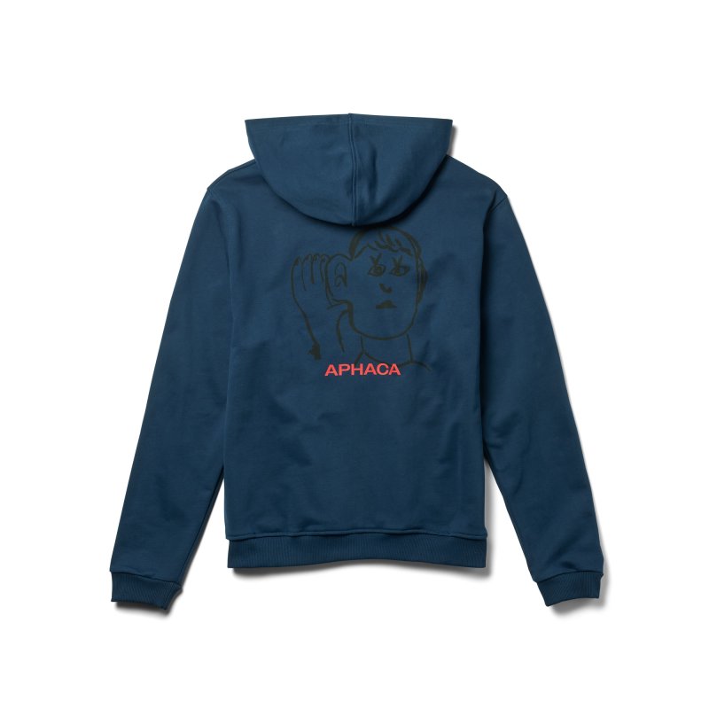 ZIP HOODIE (BLÅ)