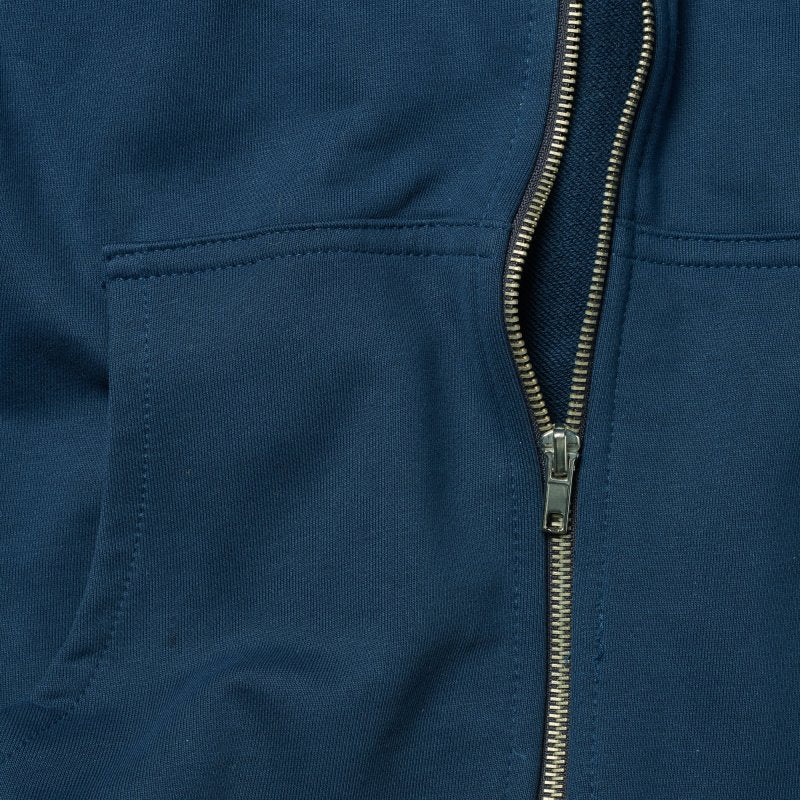 ZIP HOODIE (BLÅ)