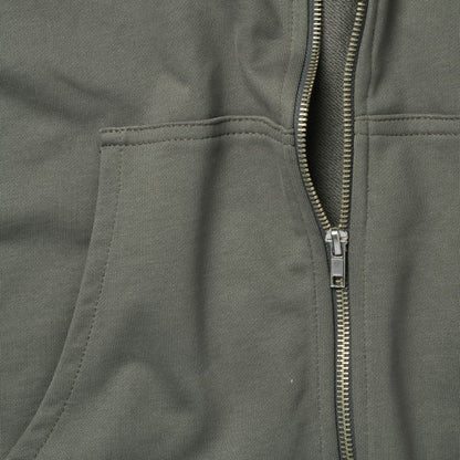 ZIP HOODIE (GRÅ)