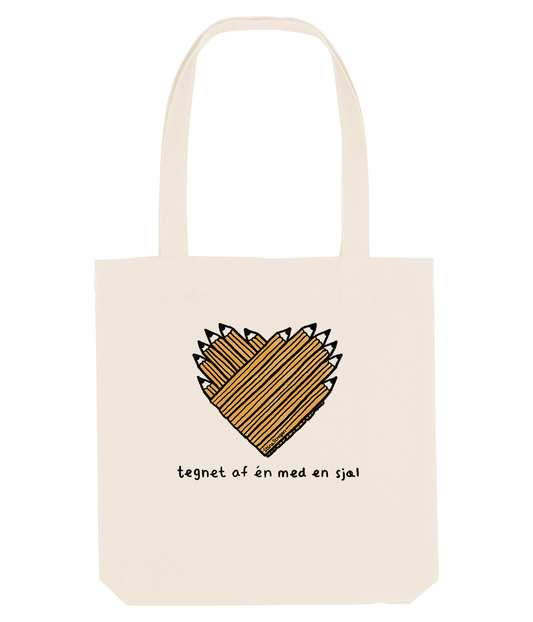 Ikke-AI-hjerte Totebag