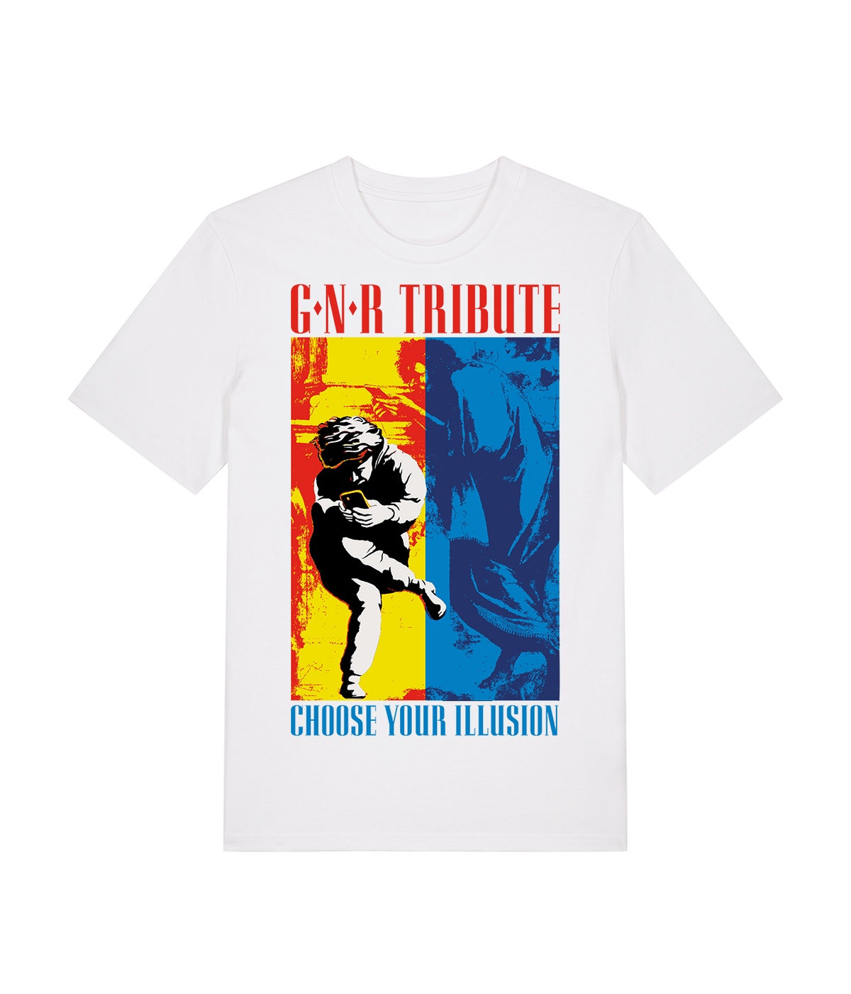 Illusion, White T-shirt