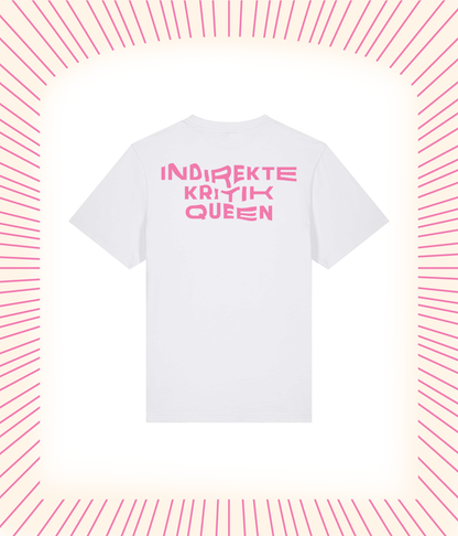 Indirekte Kritik Queen Hvid T-shirt