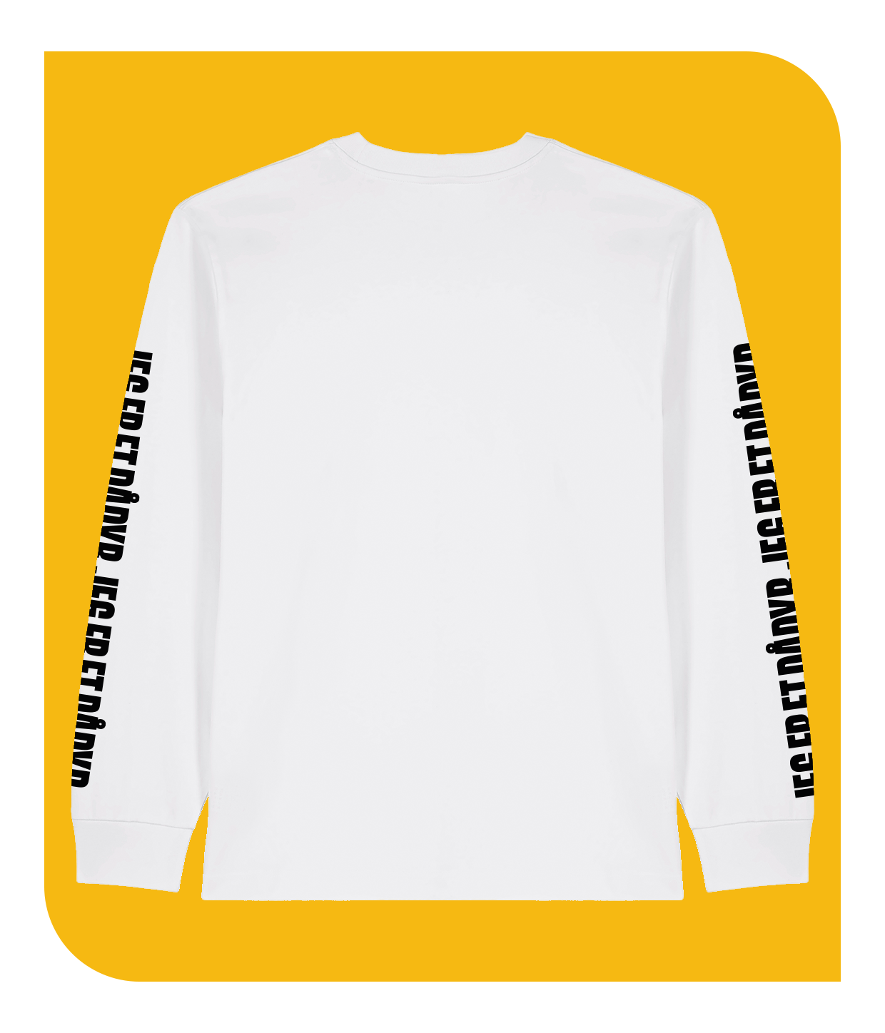 Jeg er et dådyr, Hvid Longsleeve