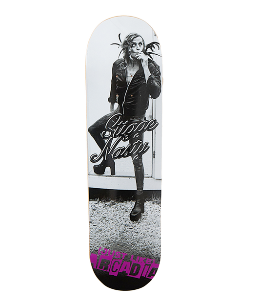 Just Like Arcadia Skateboard, Deck