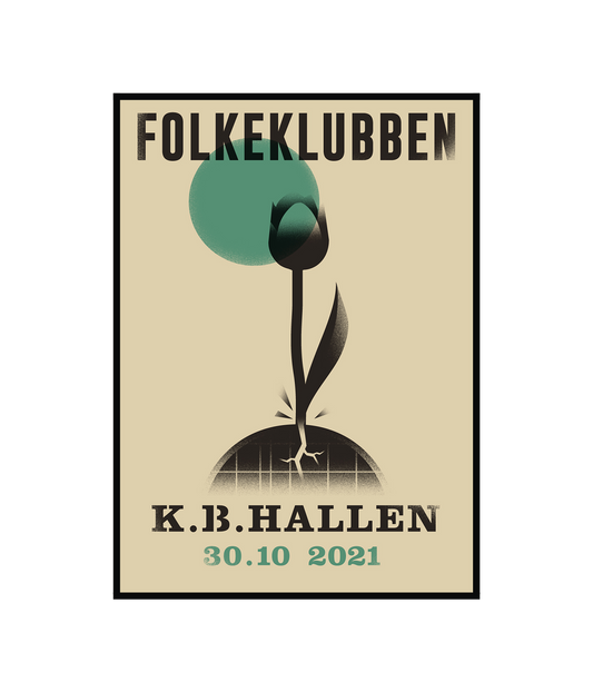 K.B. Hallen 2021, Offset-tryk, A2 poster