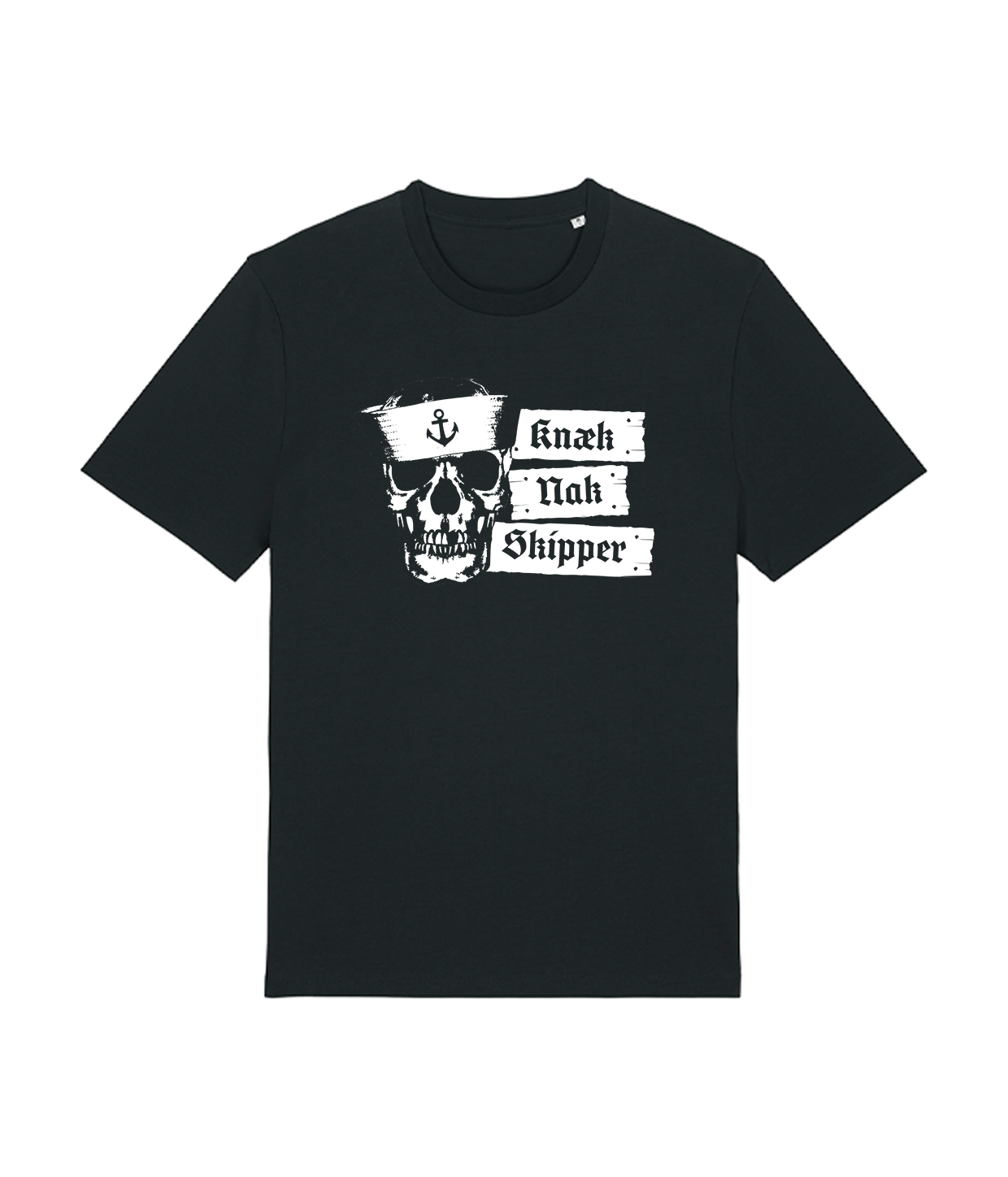 Knæk Nak Skipper, Black T-shirt