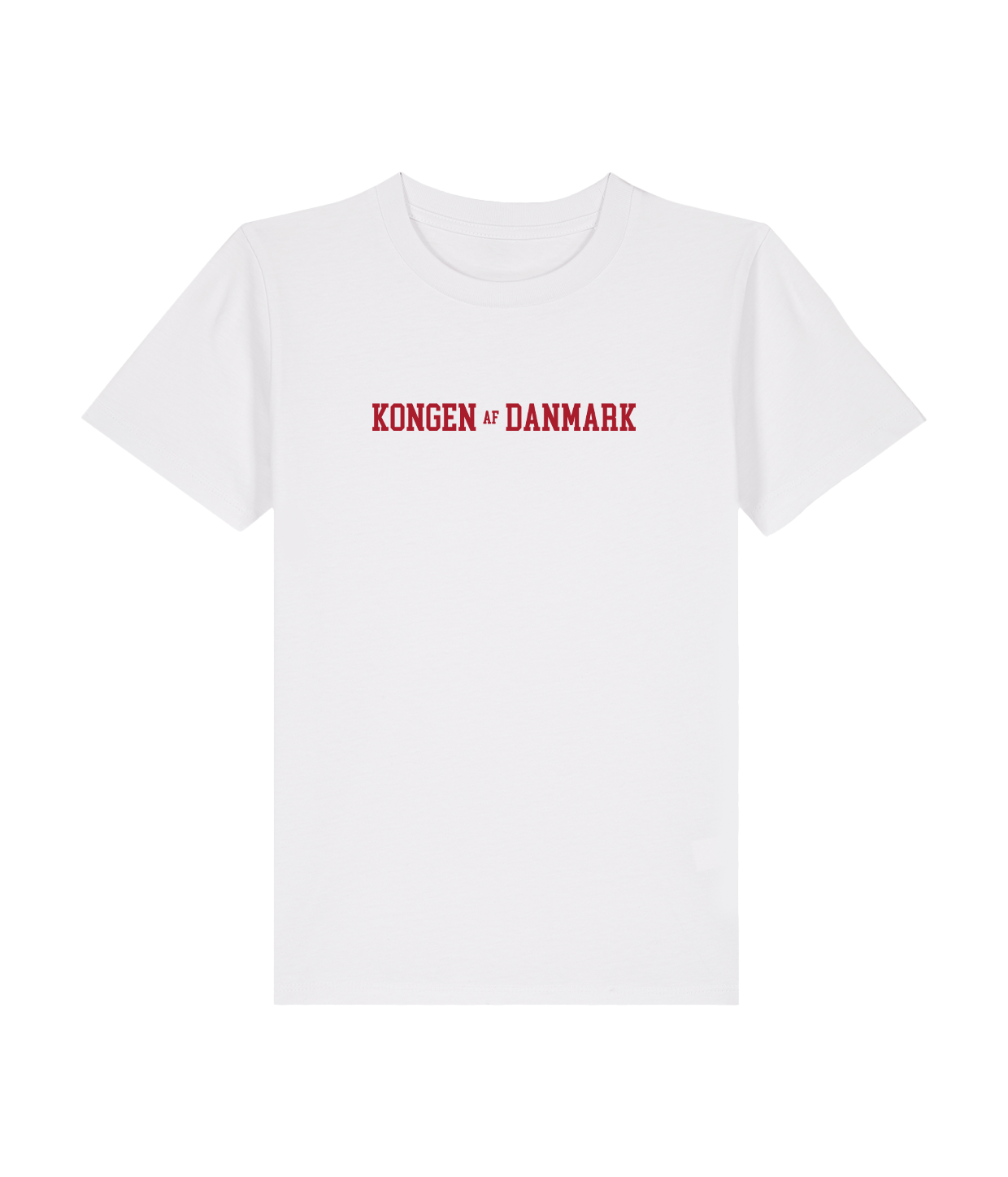 Kongen af Danmark, Hvid Børne T-Shirt