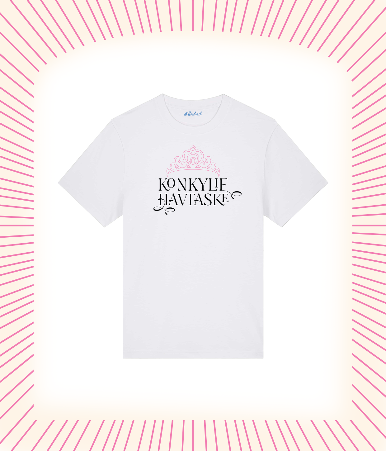 Konkylie Havtaske Hvid T-shirt