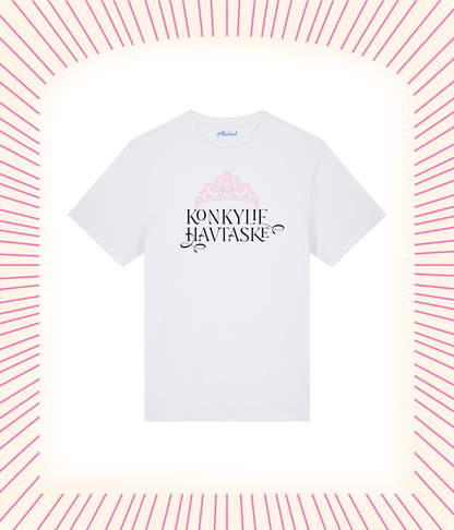 Konkylie Havtaske Hvid T-shirt