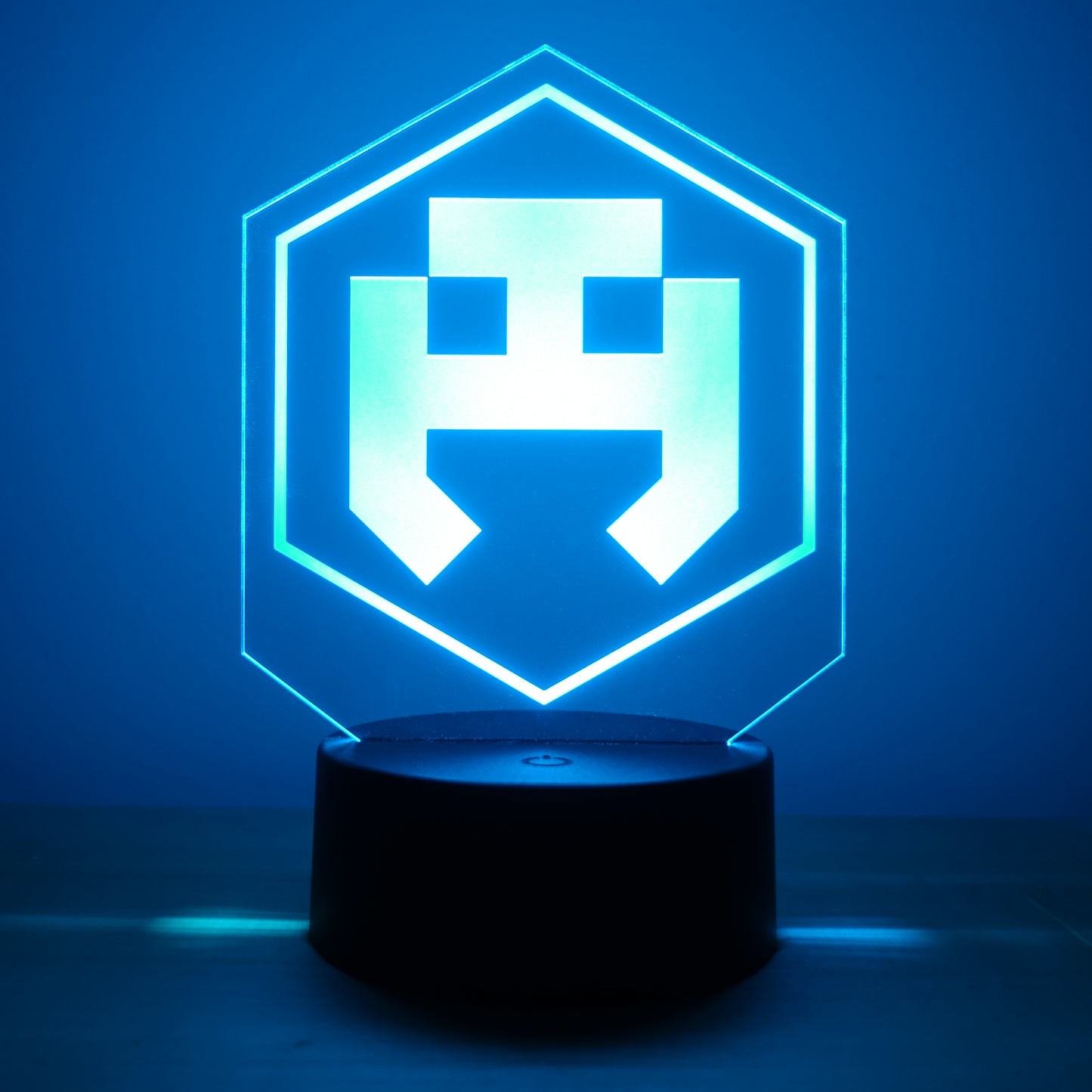 Logo, Lampe m. RGB-Lys