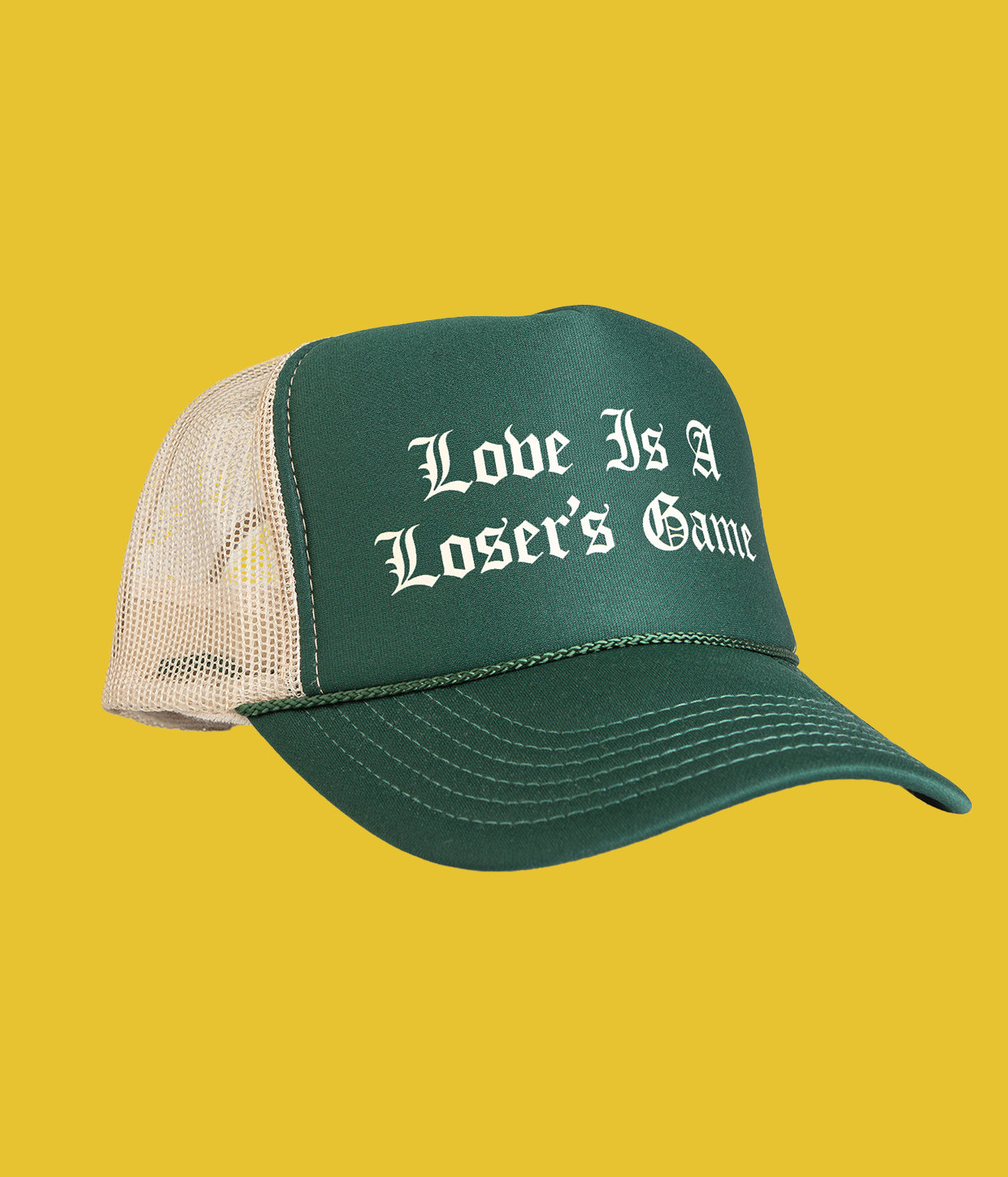 Love Is A Loser's Game, Green Cap