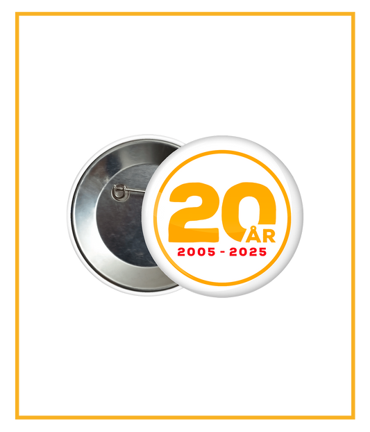 20 Års, White Badge