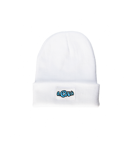Logo Beanie White
