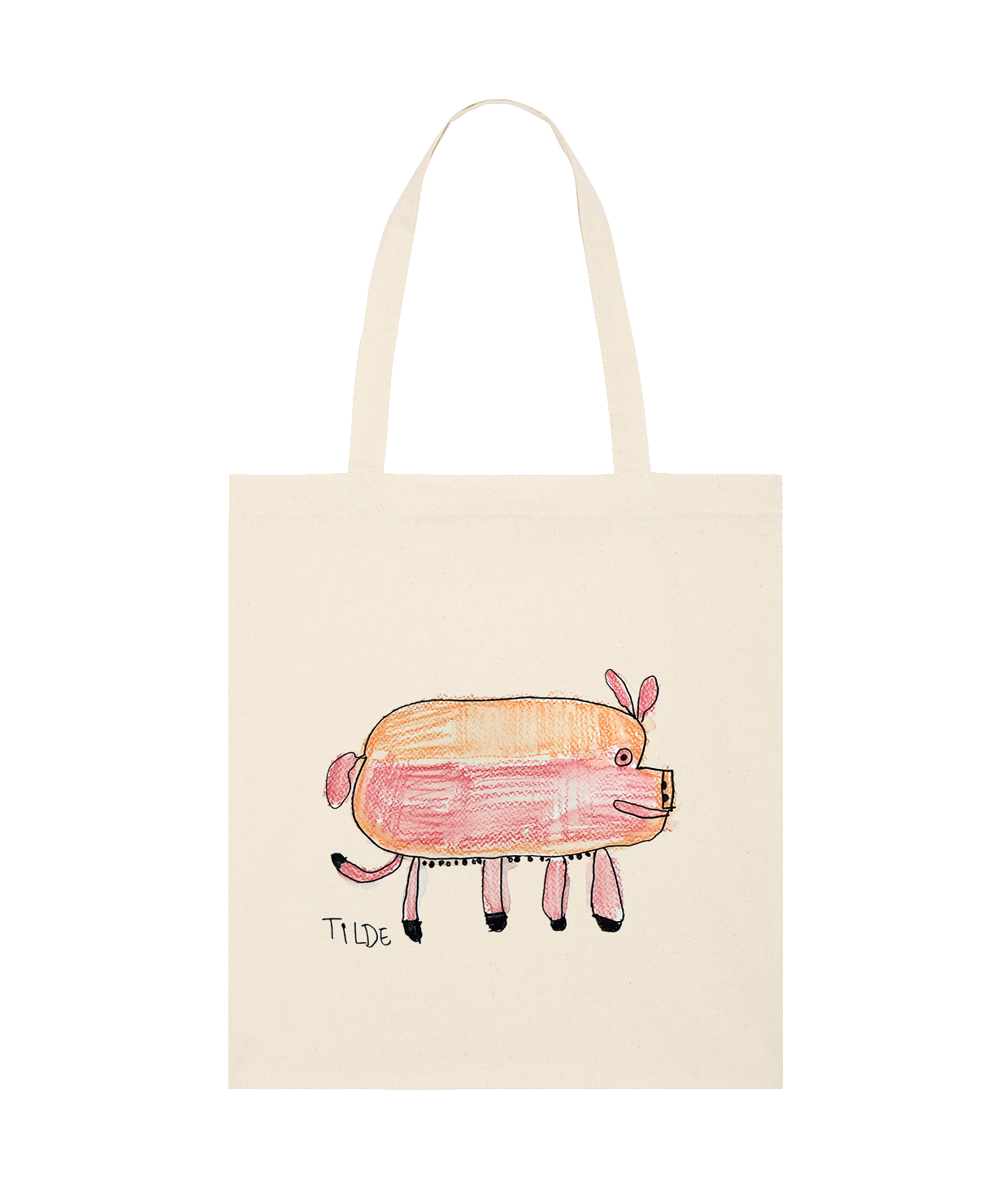 Gris, Naturfarvet Mulepose