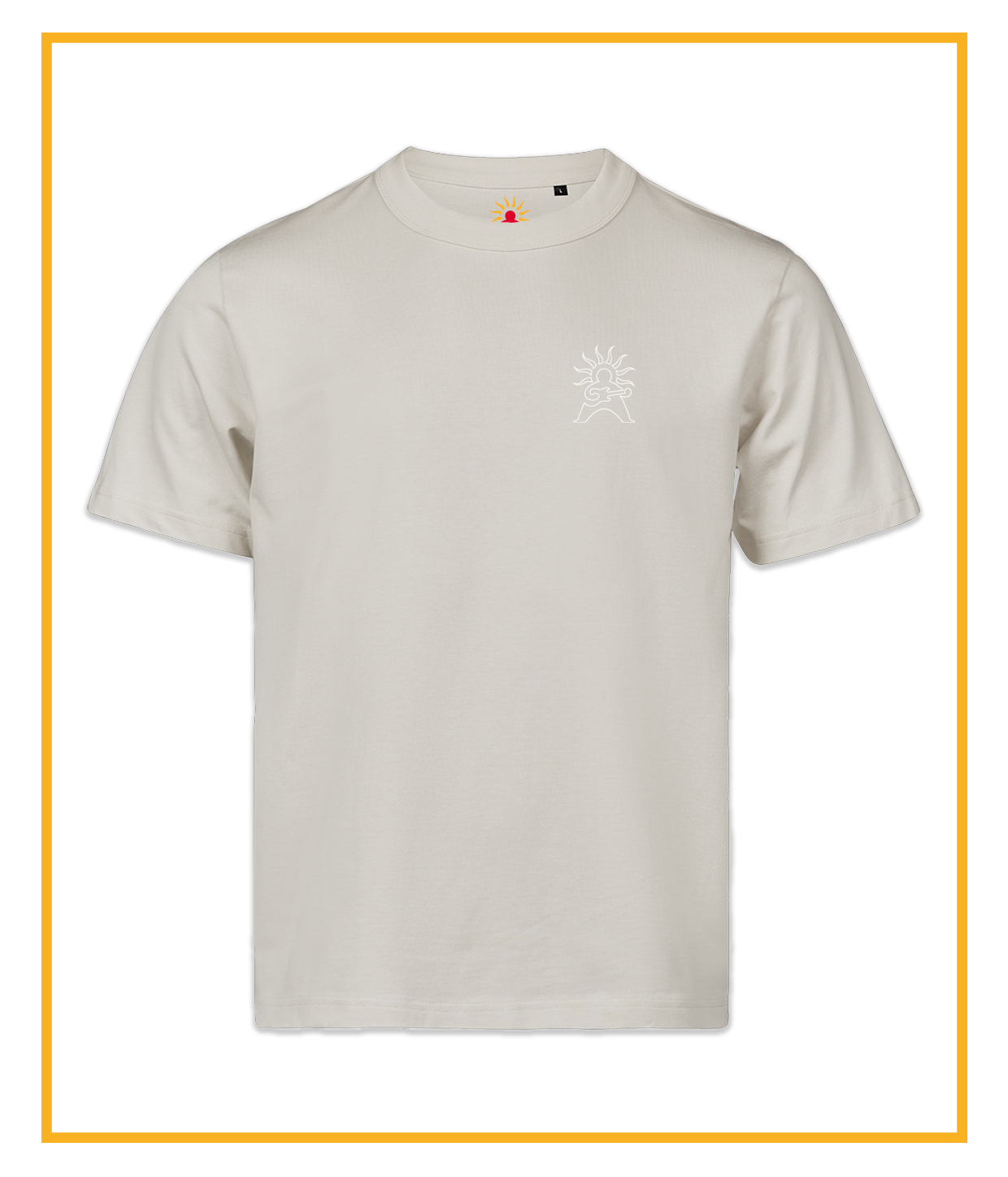Logo Outline, Light T-shirt