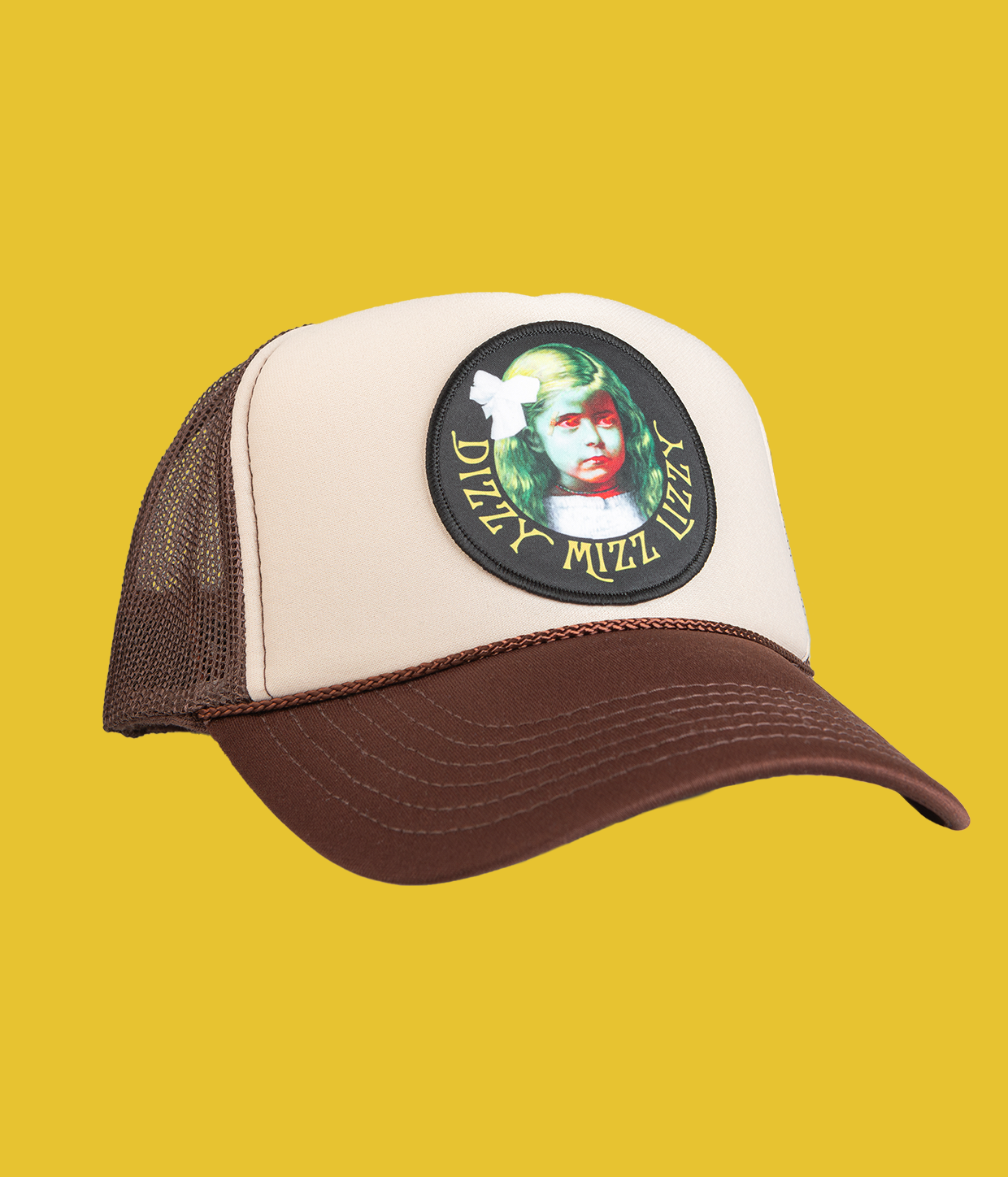 Original Girl Patch, Brown Cap