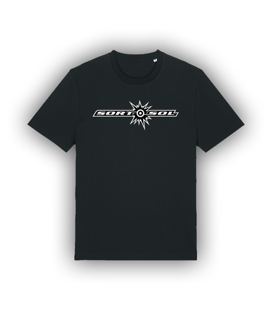 Sort Sol, Logo, Sort T-Shirt
