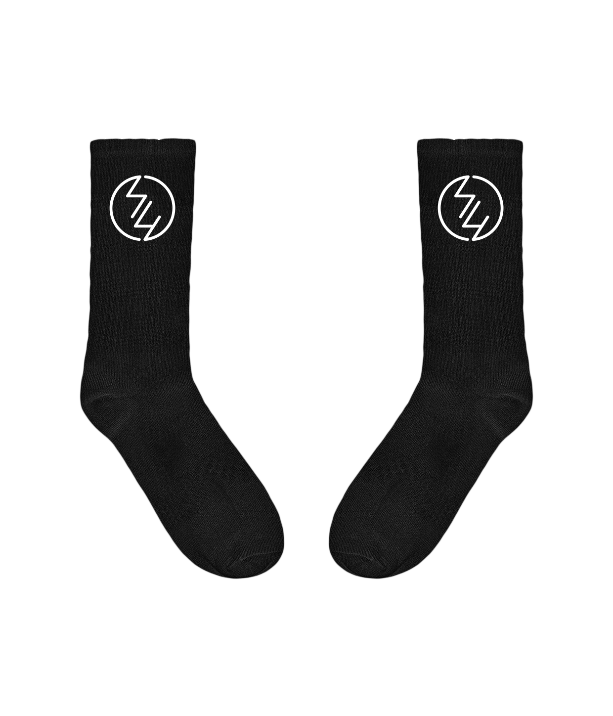 Sort og Hvid Sokke 2Pack