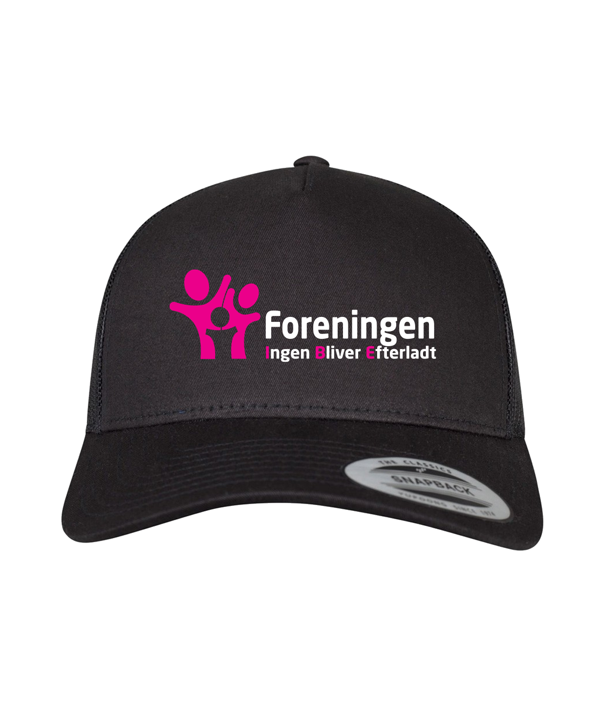 Logo, Sort Trucker Kasket