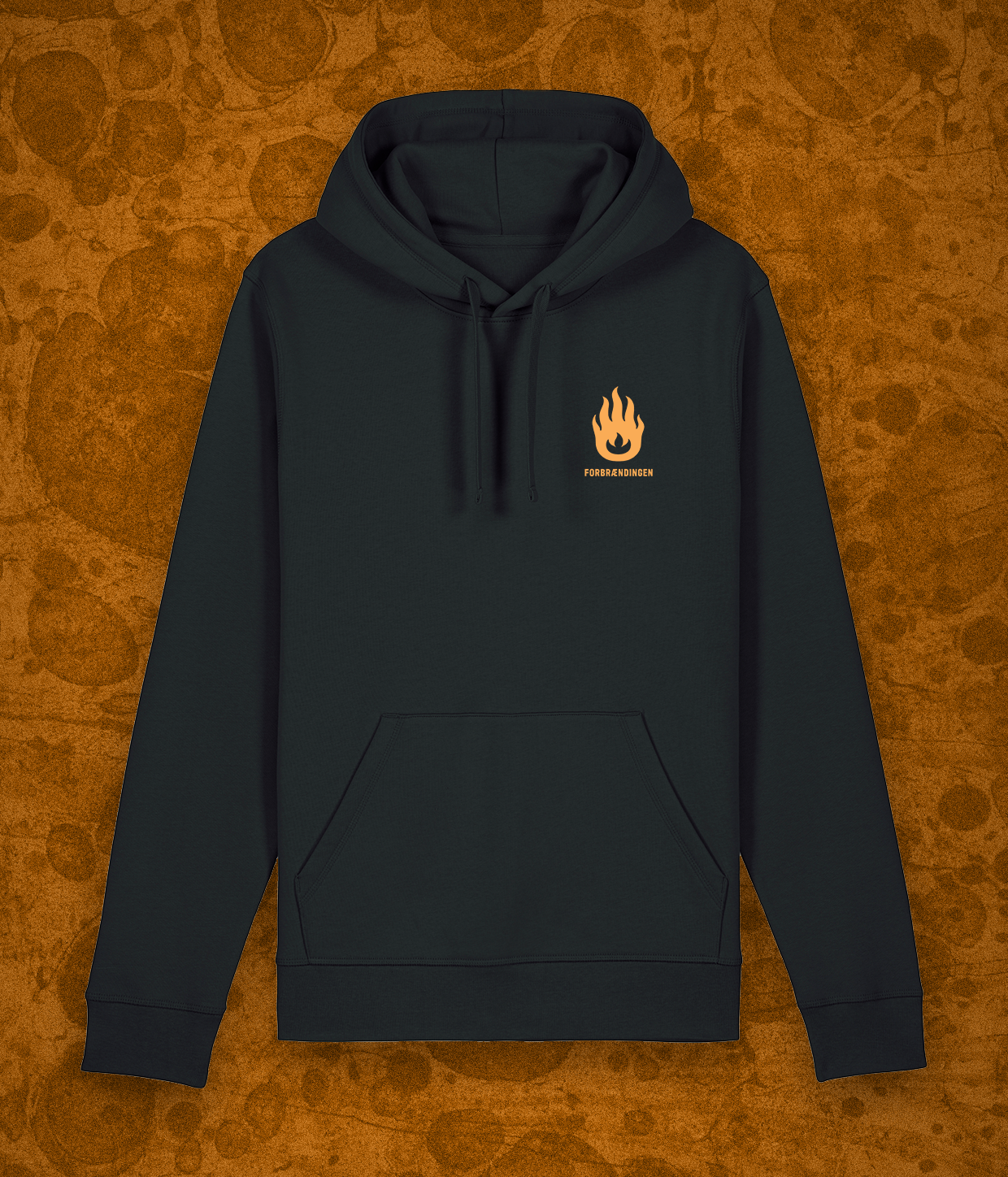Forbrændingen, Sort Logo Hoodie