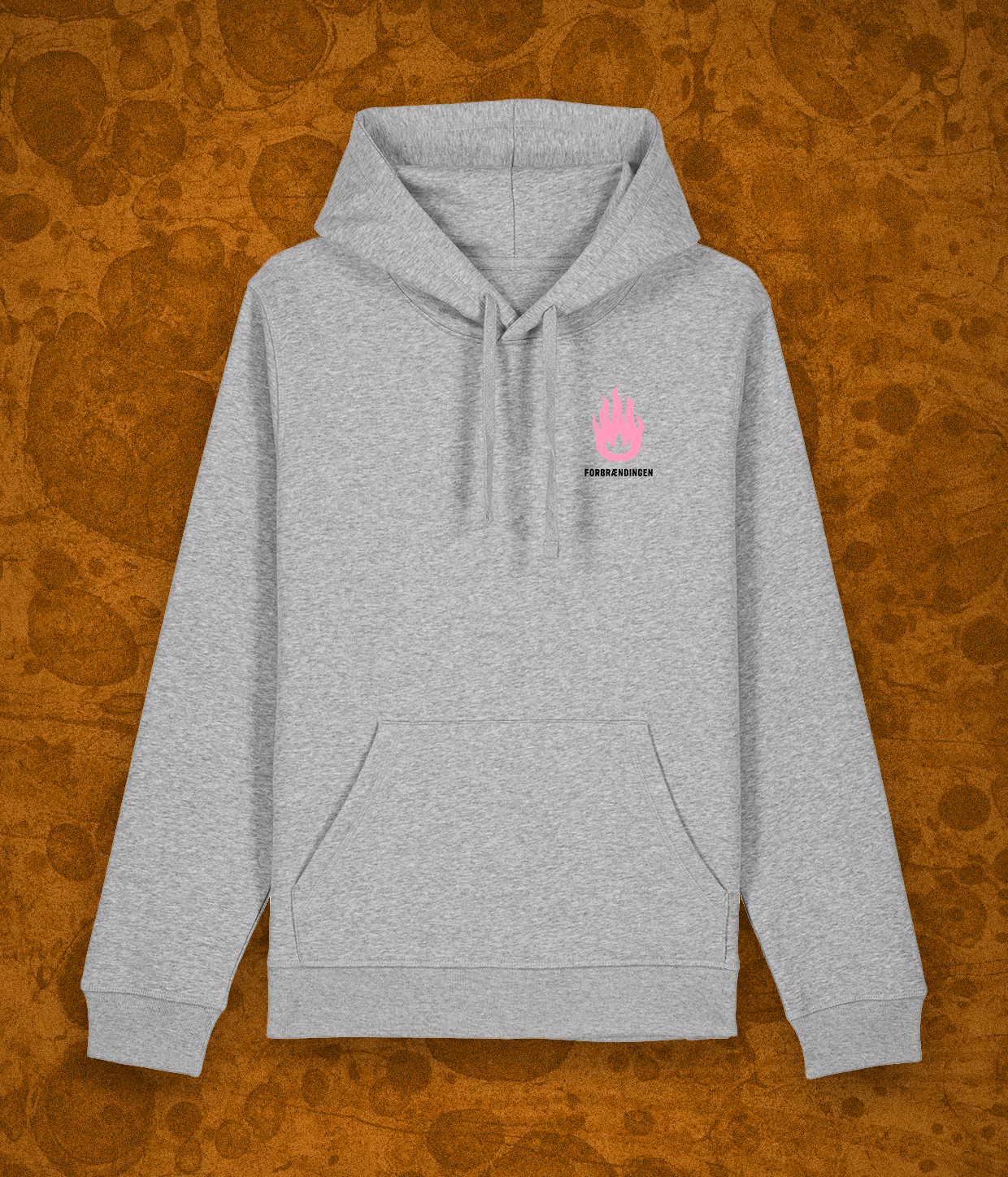 Forbrændingen, Grå Logo Hoodie