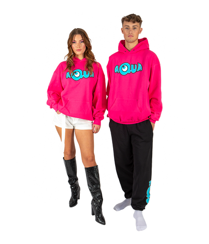 Logo, Pink Hoodie