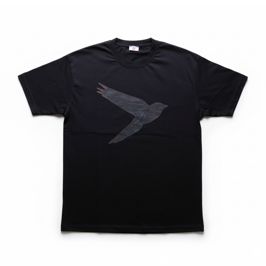 Nattergal T-shirt, Sort