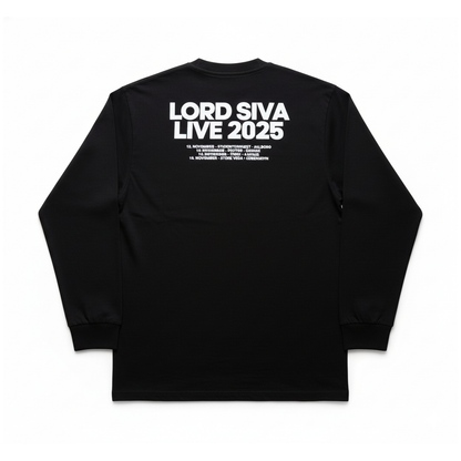 Stjerne Longsleeve, Sort